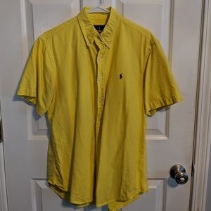 Yellow Polo Button down
